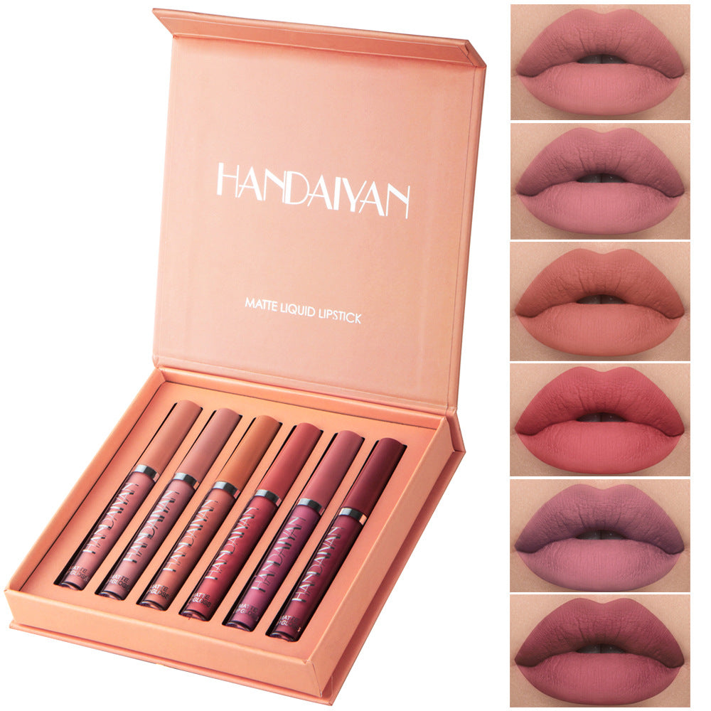 SET X6 LABIALES MATE BelleHanday® | Un tono para cada momento