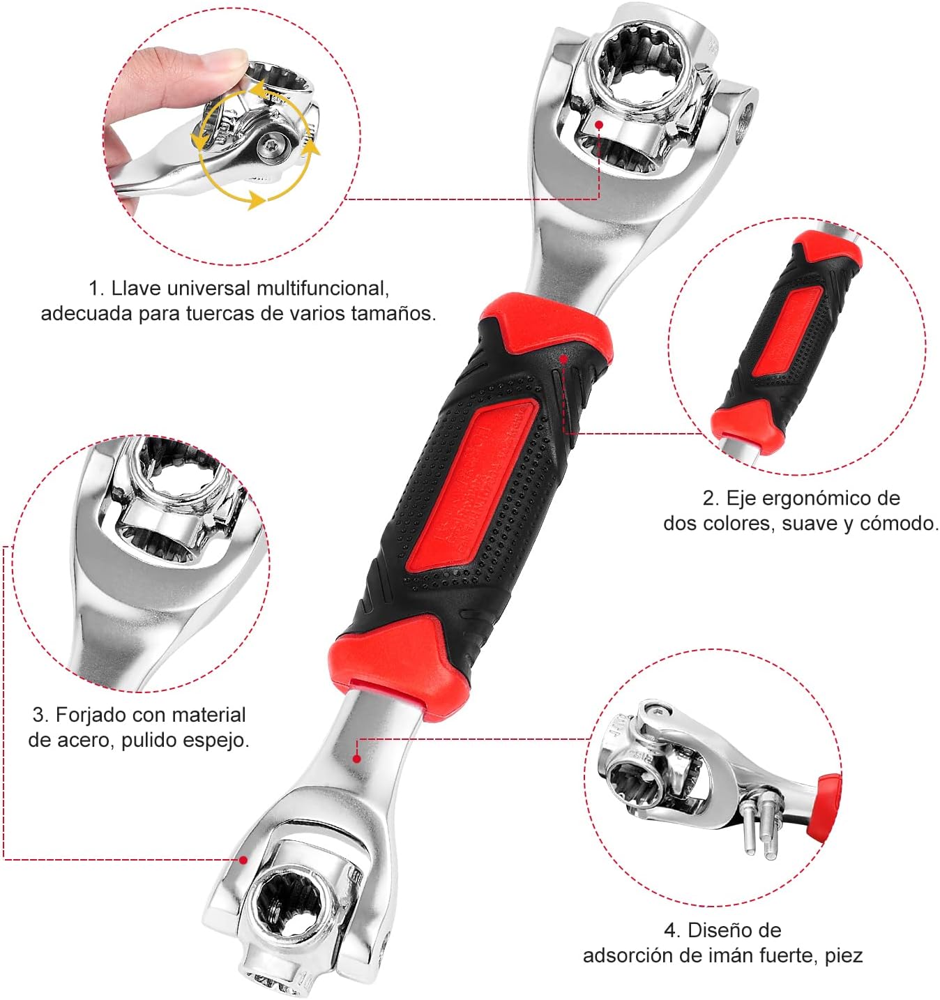 LLAVE MuliTool™ | Todo lo que necesitas en tu caja de herramientas