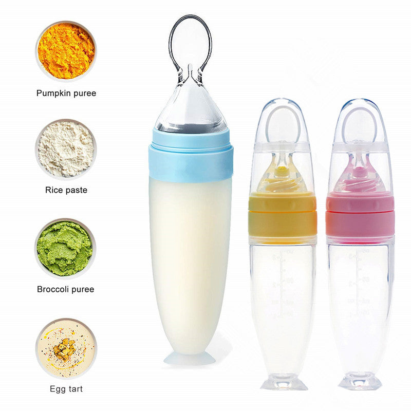 Cuchara Biberon BabyMix: Alimentación sin regueros