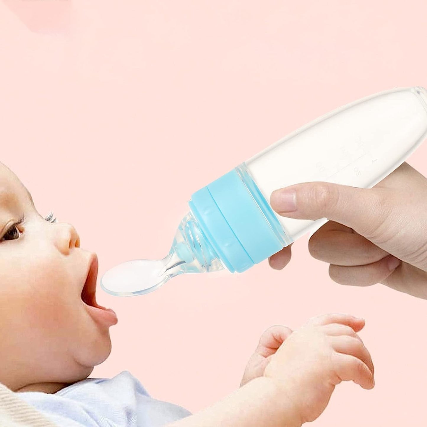 Cuchara Biberon BabyMix: Alimentación sin regueros