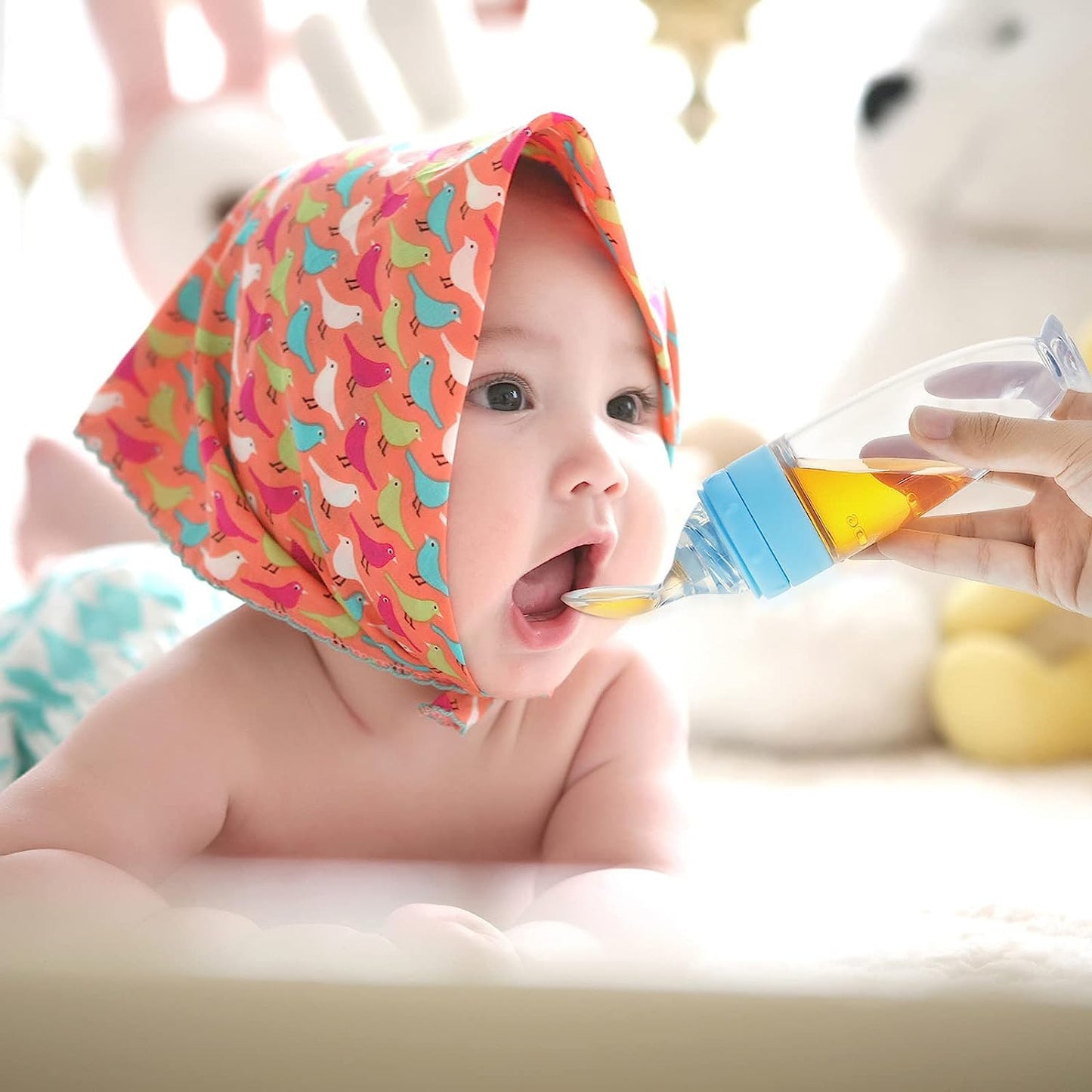 Cuchara Biberon BabyMix: Alimentación sin regueros