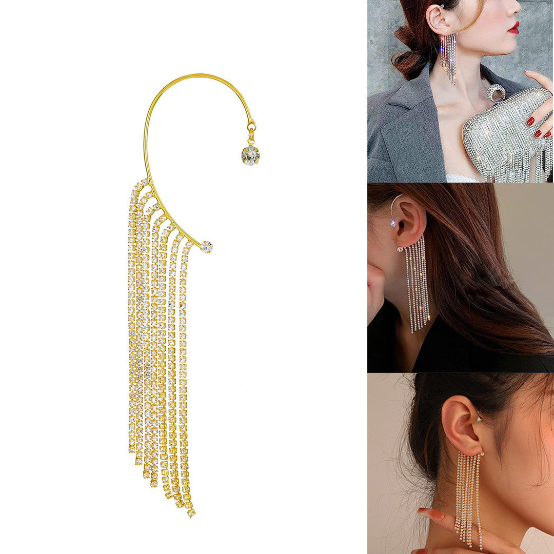 Earcuff en Caida FallDiamond: Luciras una belleza sin igual