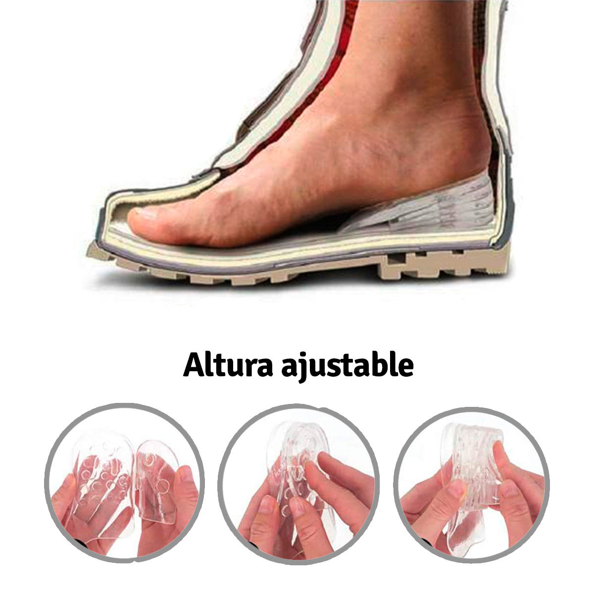 Plantillas HighMeter® | Aumenta tu estatura hasta 5cm🤩
