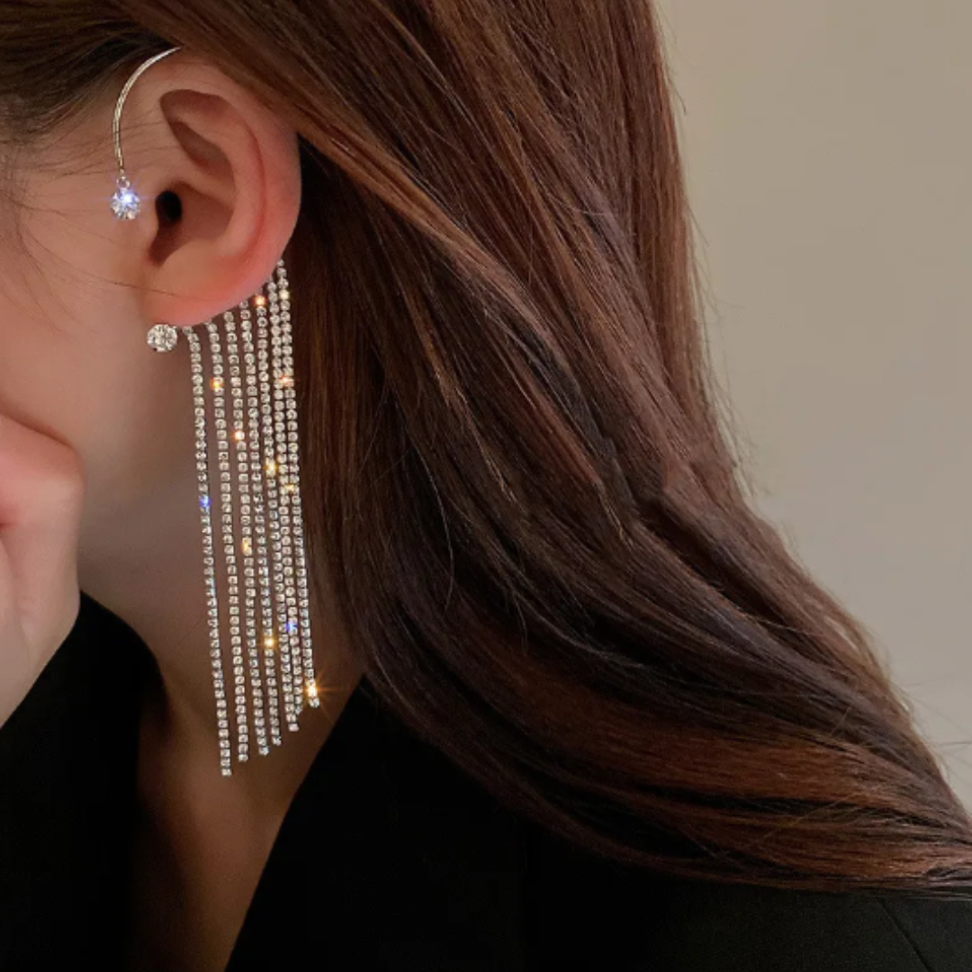 Earcuff en Caida FallDiamond: Luciras una belleza sin igual