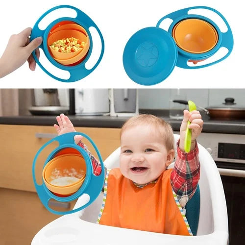 PLATO ANTIDERRAME GYROCHILD® | No mas regueros al alimentar a tu pequeño