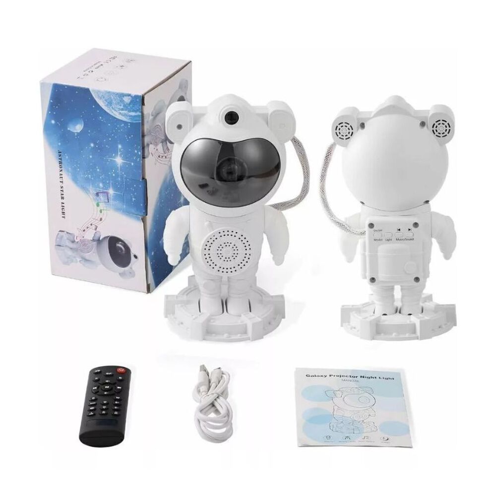 PROYECTOR PARLANTE ASTRONAUTA GALAXY® | Tu espacio de otro planeta