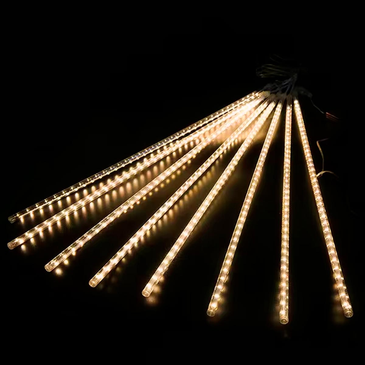 LUCES DE NAVIDAD EN CAIDA SolarMeteor® 3Mts