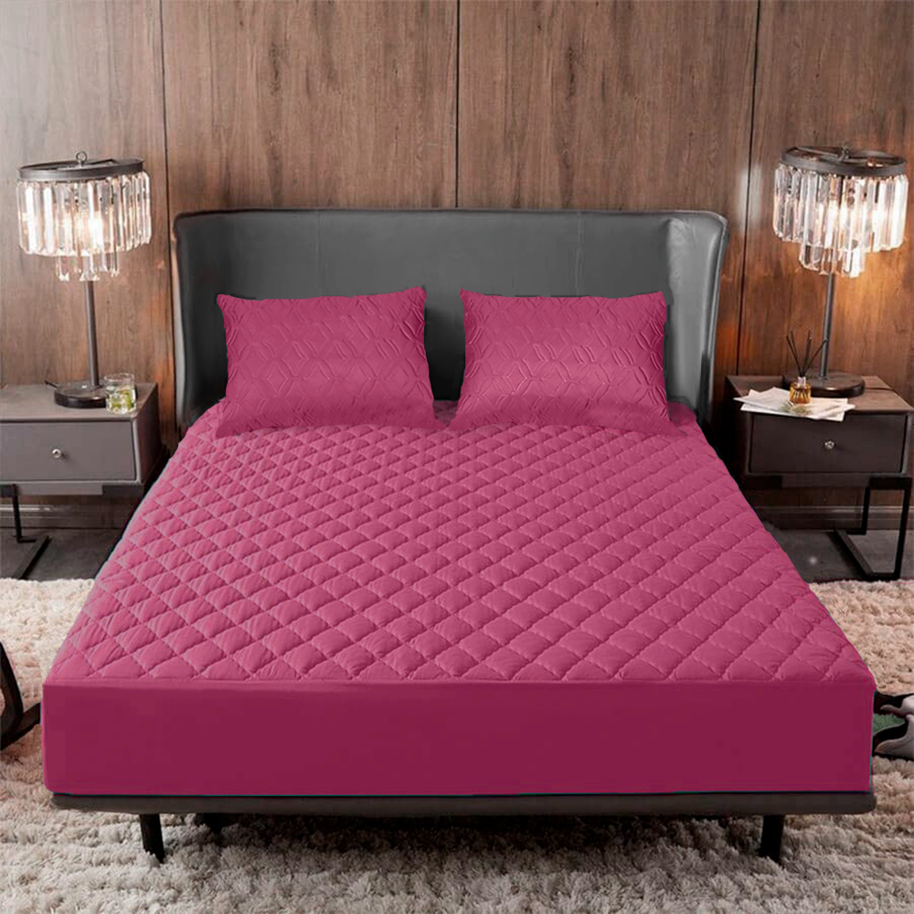 Protector De Colchon Acolchado Antifluido + 🎁GRATIS PROTECTORES ALMOHADA
