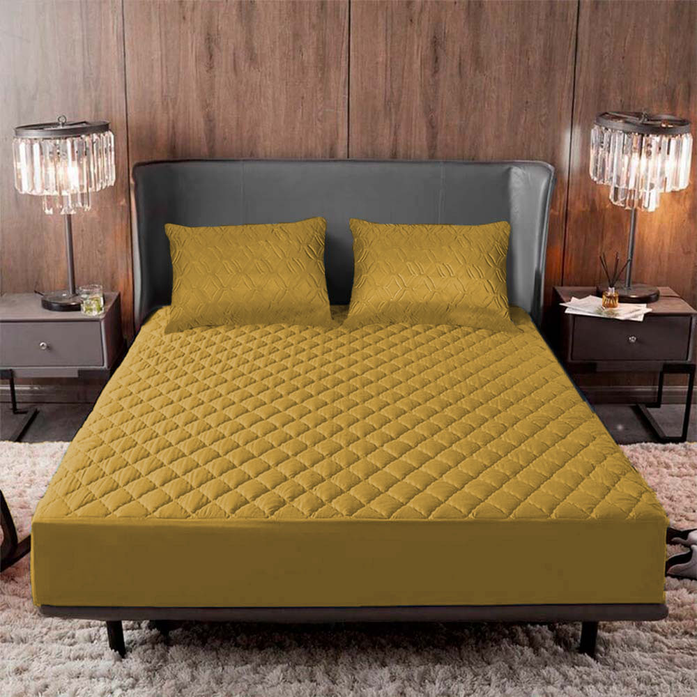 Protector De Colchon Acolchado Antifluido + 🎁GRATIS PROTECTORES ALMOHADA