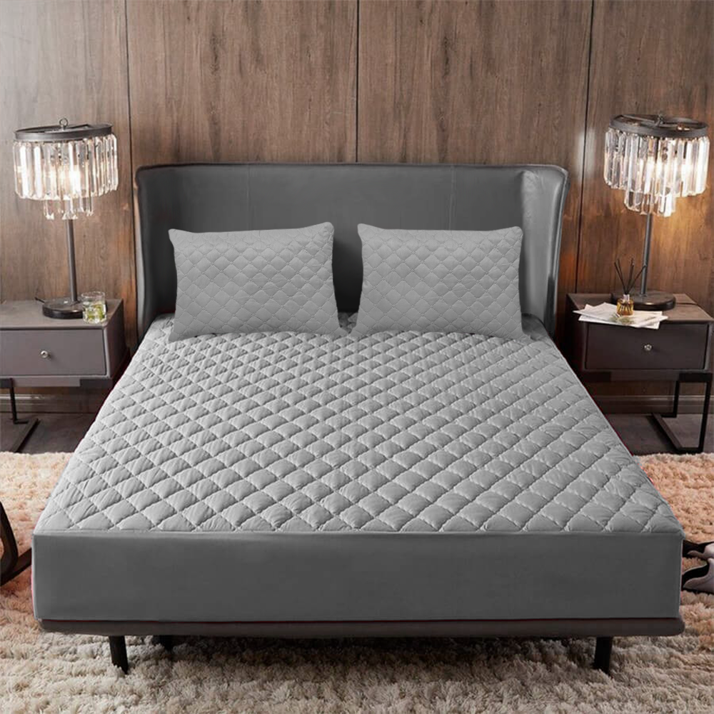 Protector De Colchon Acolchado Antifluido + 🎁GRATIS PROTECTORES ALMOHADA