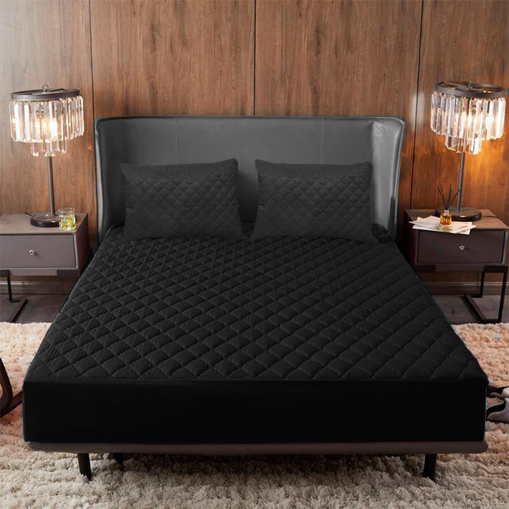 Protector De Colchon Acolchado Antifluido + 🎁GRATIS PROTECTORES ALMOHADA