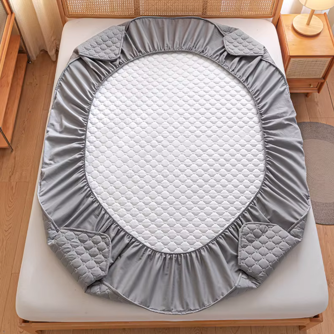 Protector De Colchon Acolchado Antifluido + 🎁GRATIS PROTECTORES ALMOHADA