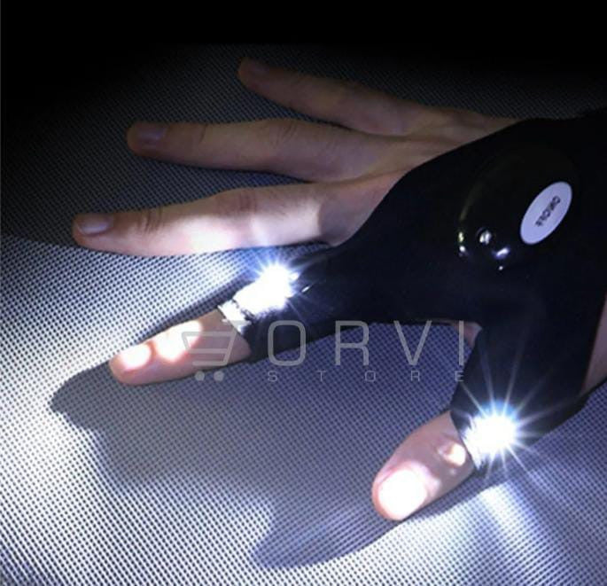 Guantes linterna - No más encartes 🔦