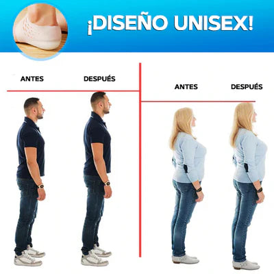 x2 TALONERAS ESTATURA Ortopedic®