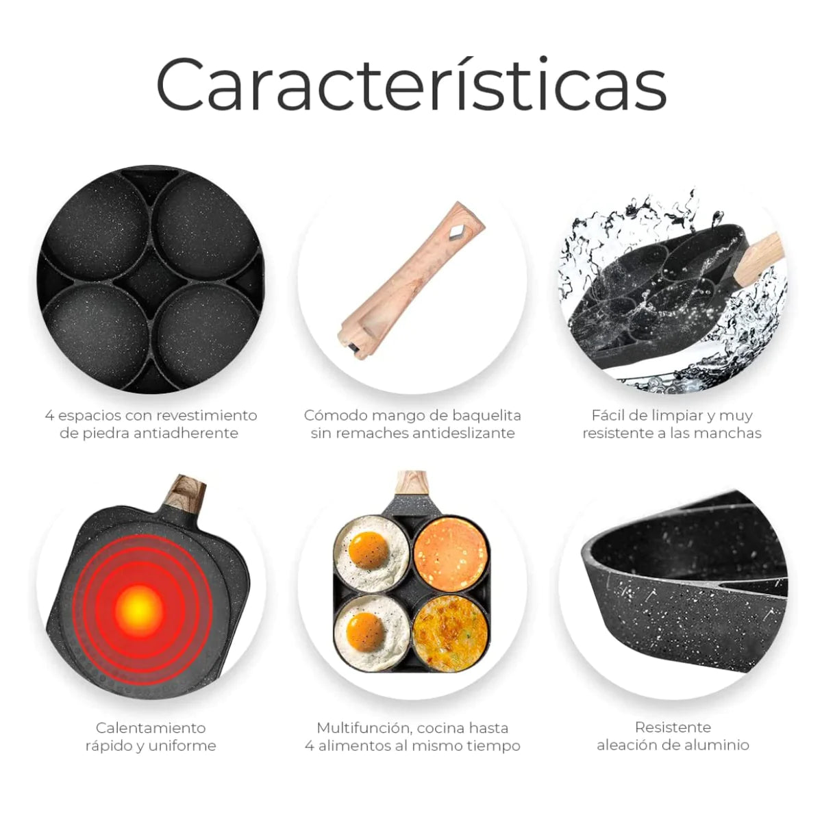 Sarten Antiadherente FourMagic