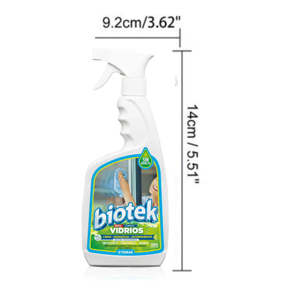 Limpia Vidrios BrillaClean® | Superficies relucientes sin esfuerzo