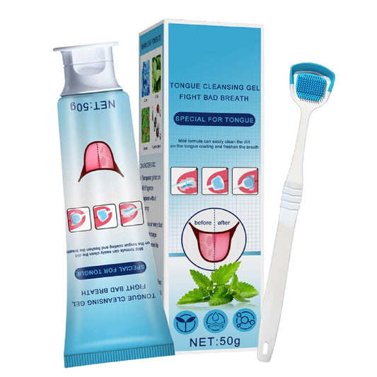 Gel Limpiador Fresh® Mint + Cepillo Rascador Lengua Especial 🎁