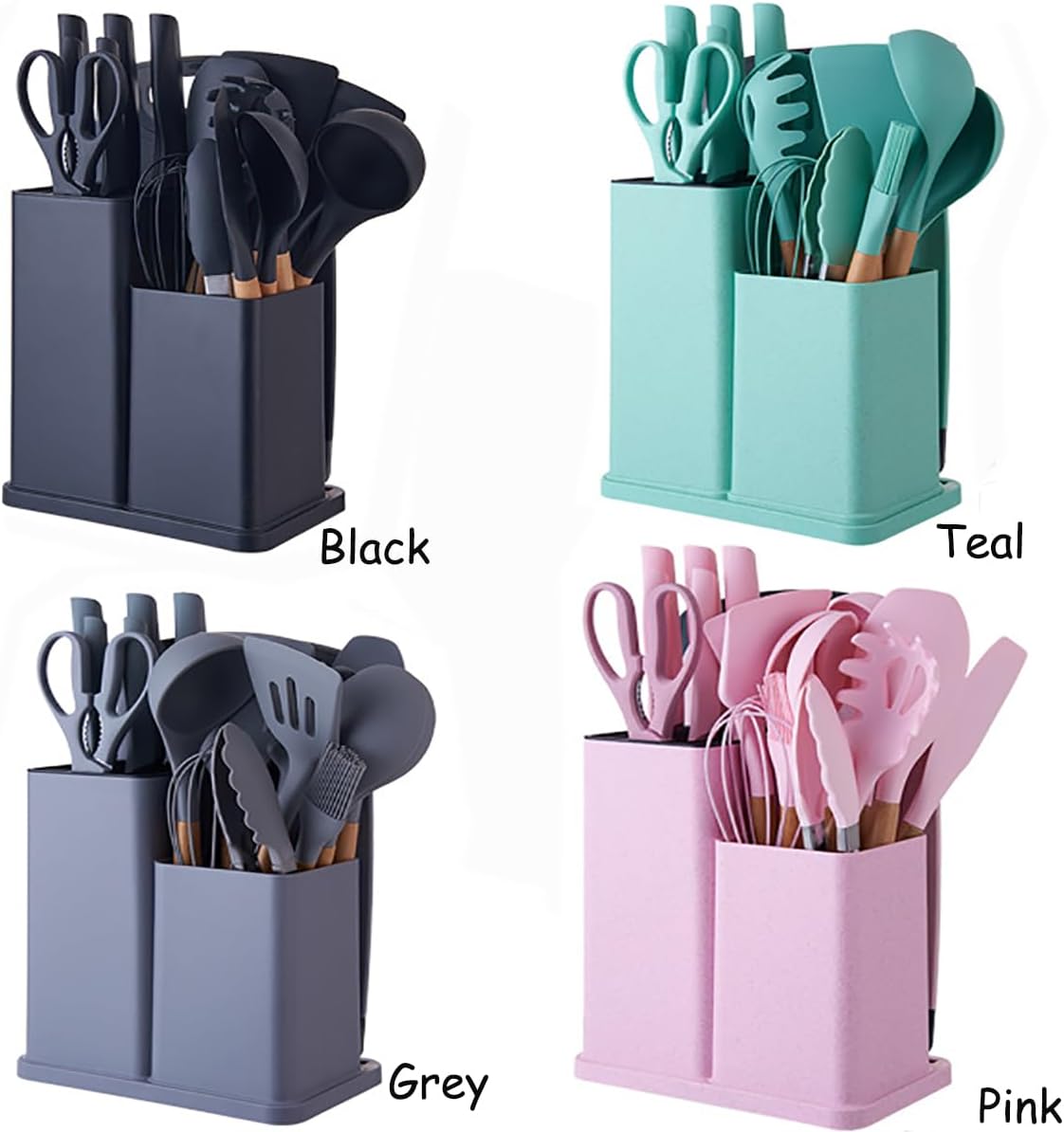 Set Utensilios de Cocina 19Piezas Luxure®+Curso de Gastronomia+ENVIO GRATIS🚚
