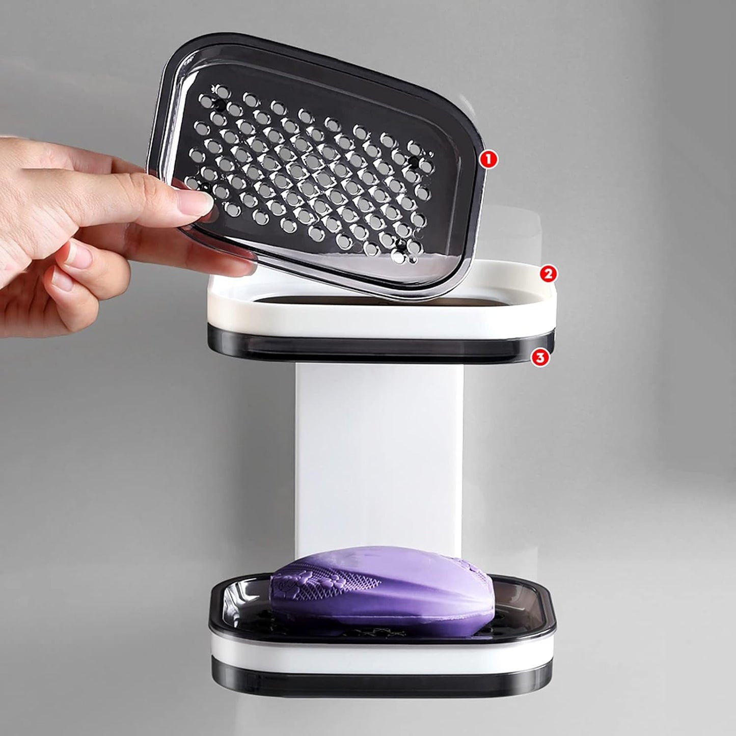 Jabonera Soap2in1® Doble Capa | Ahorro y organizacion