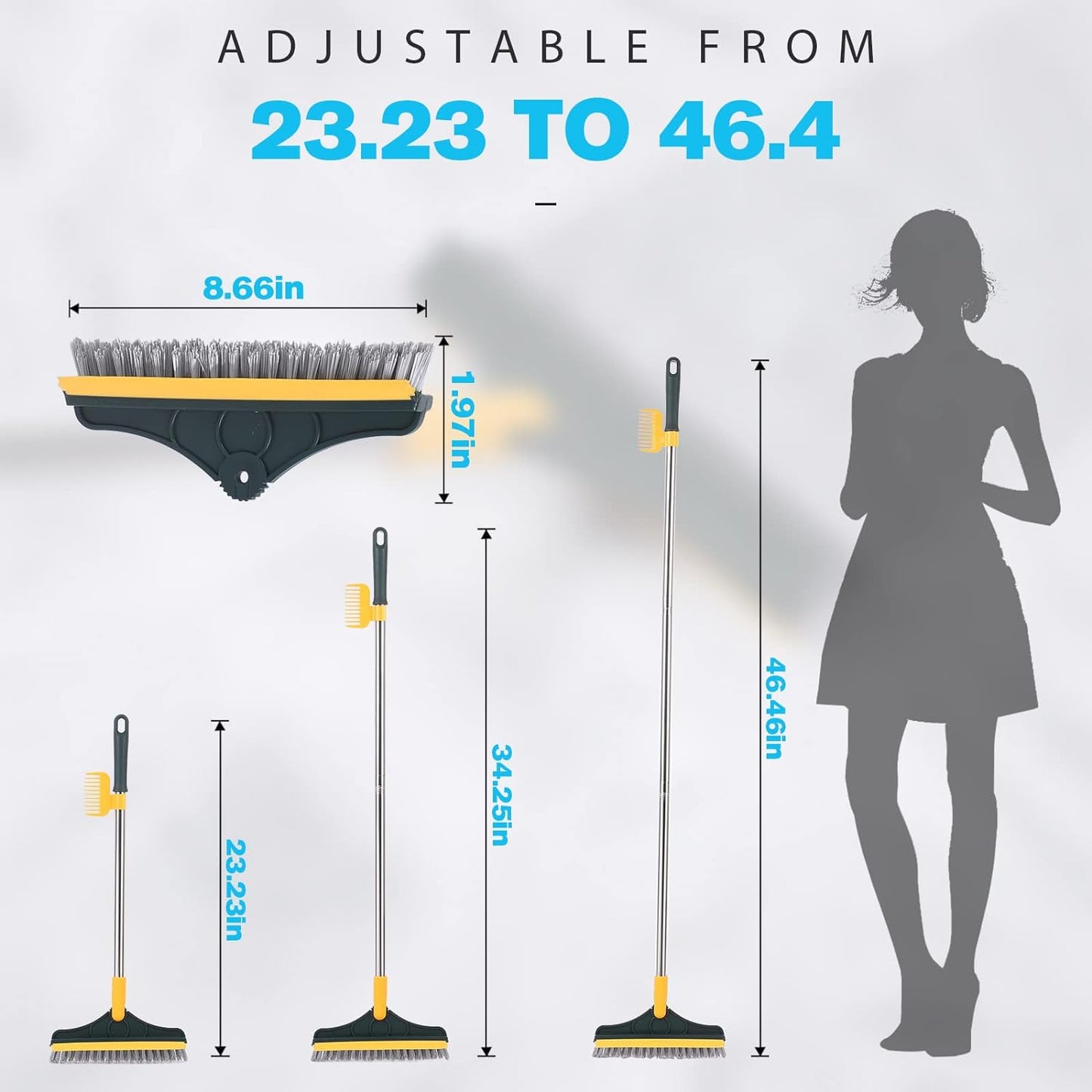 Escoba TriMaster® l Limpieza 360° en Todo tu Hogar+ENVIO GRATIS🚚