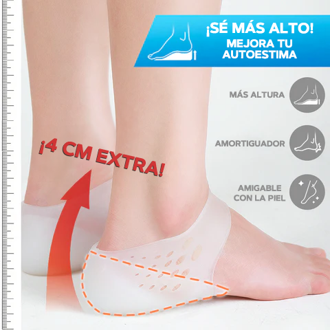 x2 TALONERAS ESTATURA Ortopedic®
