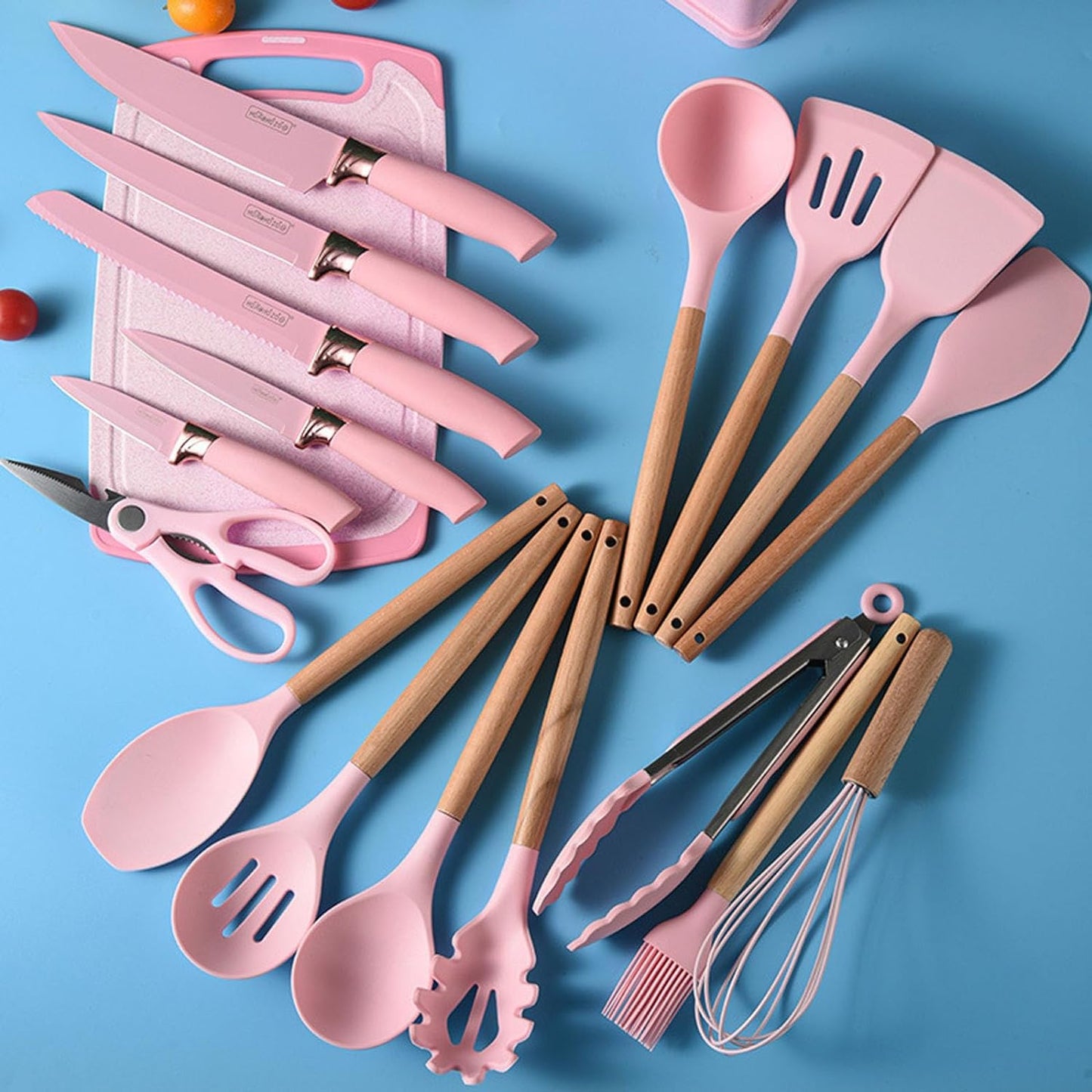 Set Utensilios de Cocina 19Piezas Luxure®+Curso de Gastronomia+ENVIO GRATIS🚚