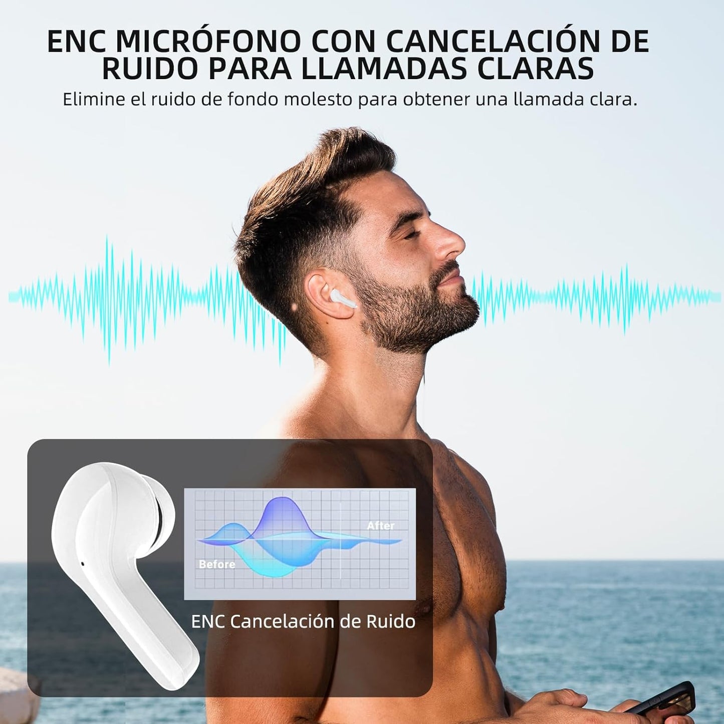 Auriculares Inalambricos PodMax® Tactiles l Sonido a otro nivel