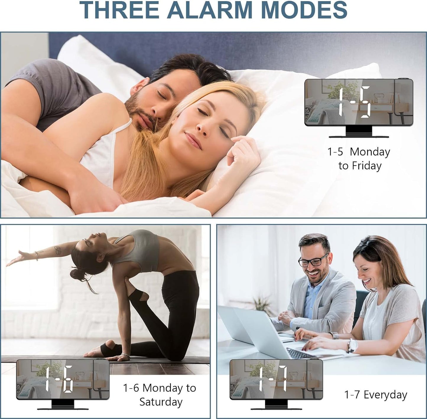 ProyectorClock® Reloj Alarma