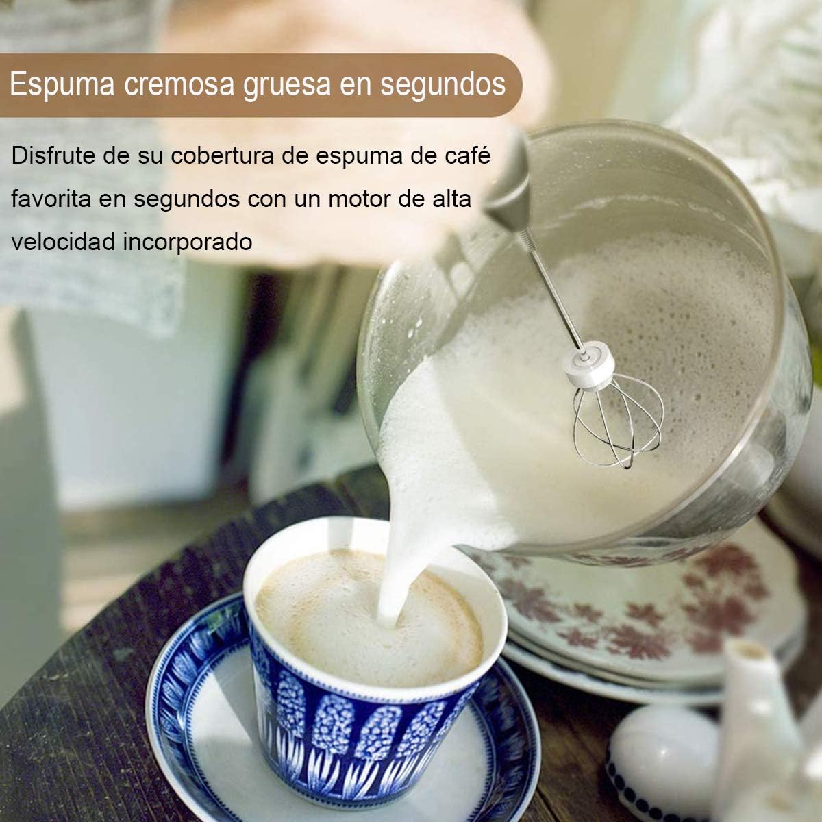 FoamPro™ Batidor y Espumador Recargable