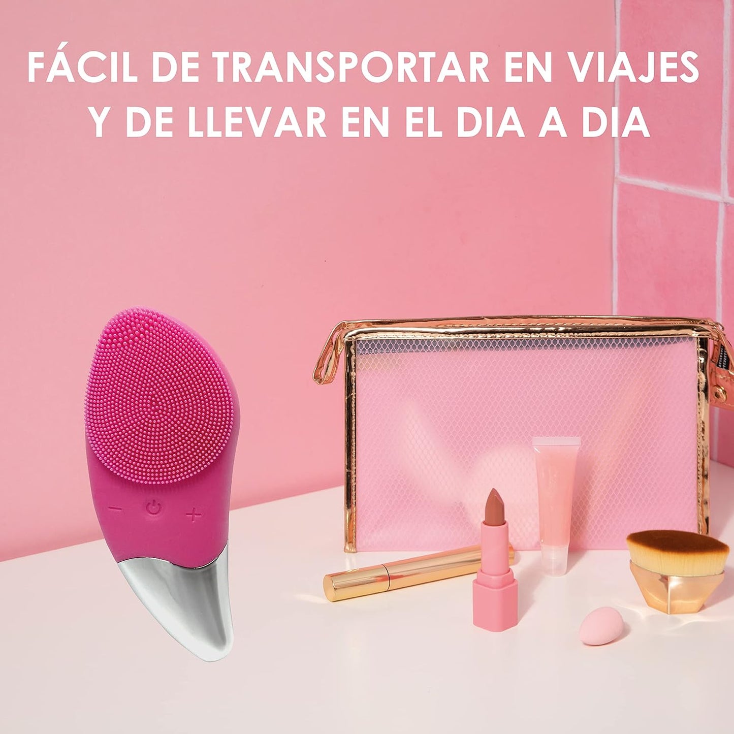 Limpiador y Masajeador Facial Sonico