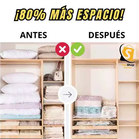 PACK BOLSAS AL VACIO BAGVACUM® | 🎁Bomba extractora de aire