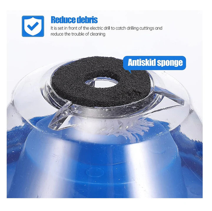 DustDrill® Recolector de Polvo para Taladro + Obsequio Curso de Carpinteria🎁