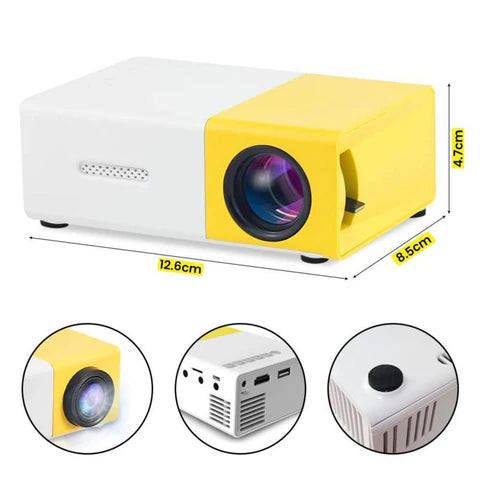 MINI PROYECTOR MovieHouse® ALTA CALIDAD🌟
