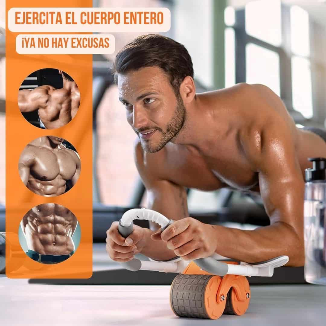 RUEDA DE EJERCICIO AbWheelRebound™️ l Efecto rebote para todos los niveles