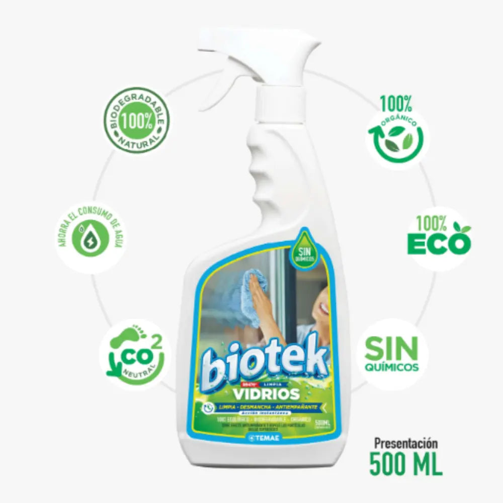 Limpia Vidrios BrillaClean® | Superficies relucientes sin esfuerzo