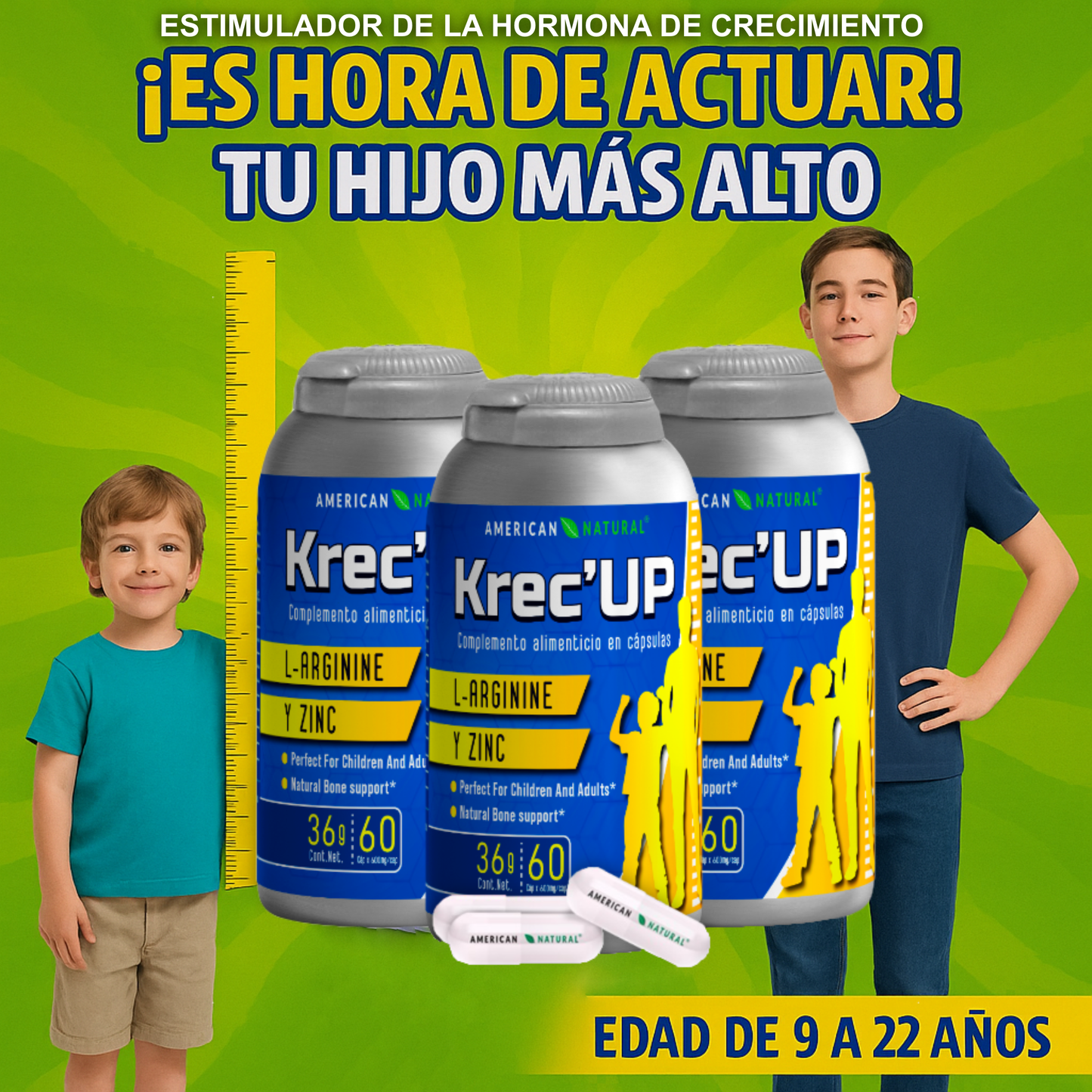 KreceUp® | Crecer con confianza, vivir sin límites
