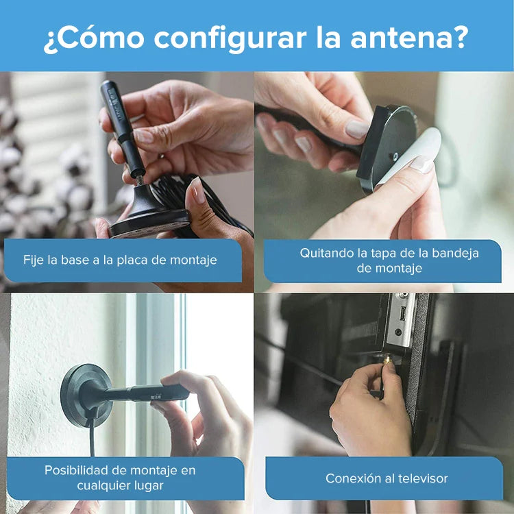 ANTENA TELEVISION DIGITAL HD | No te volveras a perder tus programas favoritos