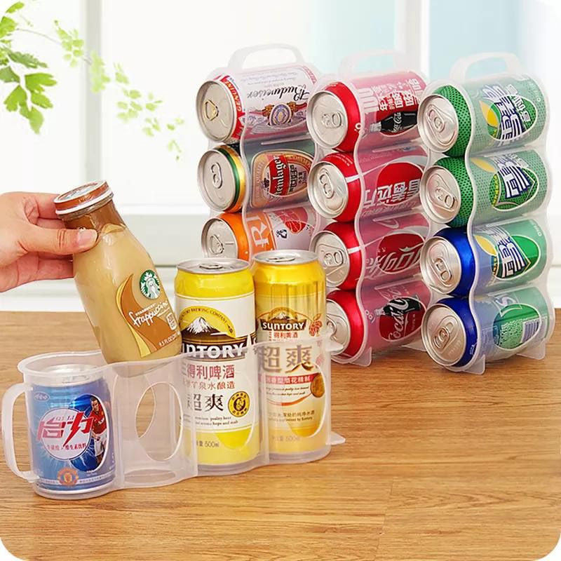 Set Organizador de latas x2 - Cervezas, gaseosas y bebidas en un mismo lugar✔️👍