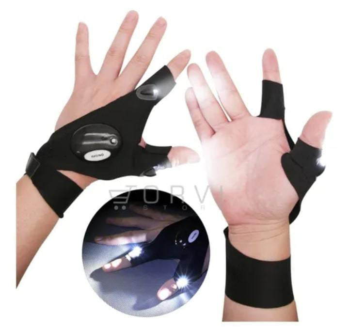 Guantes linterna - No más encartes 🔦