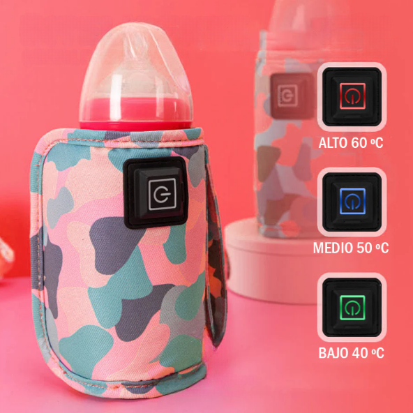 CALENTADOR DE TETEROS USB-BabyHeat® | Teteros siempre a temperatura ideal