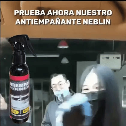 ANTIEMPAÑANTE LIQUIDO ANTIFOG® | Conduccion segura sin distracciones