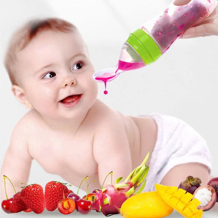Cuchara Biberon BabyMix: Alimentación sin regueros