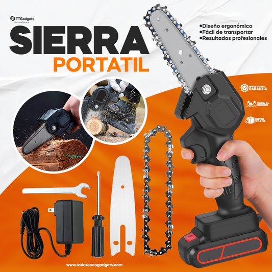 MINI SIERRA ELECTRICA PORTATIL POWER® | Cortes con calidad en segundos