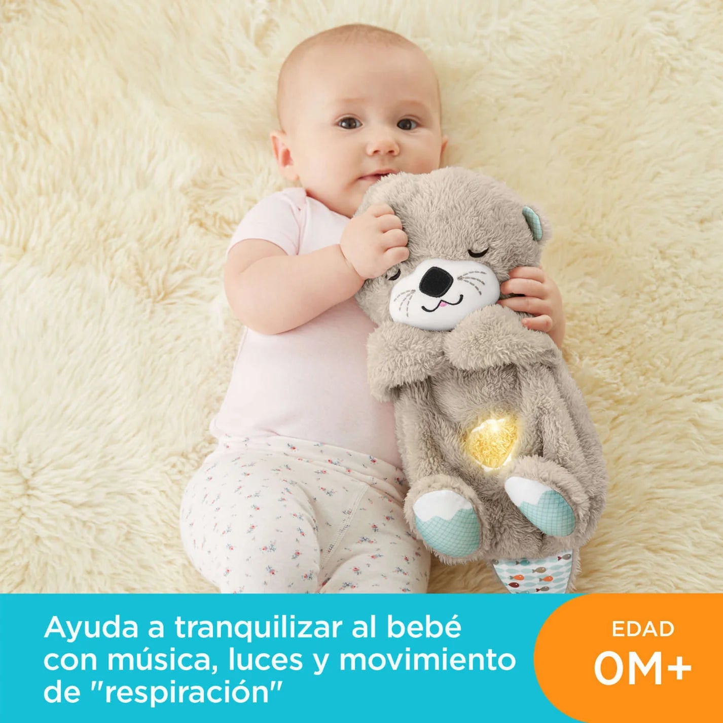 PELUCHE NUTRIA HEARTMOVE® | Noches tranquilas