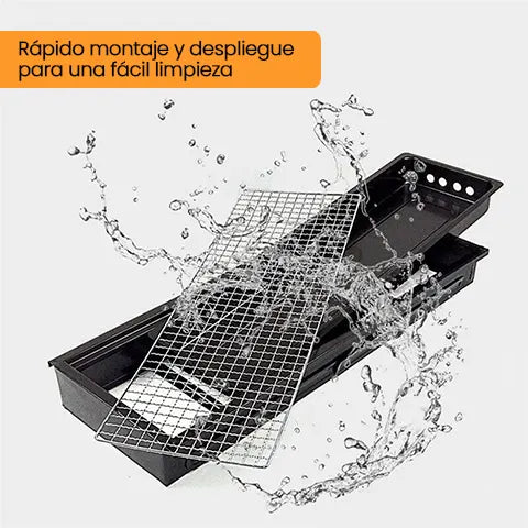 GrillBBQ® Portatil - Tus asados a donde quiera que vayas