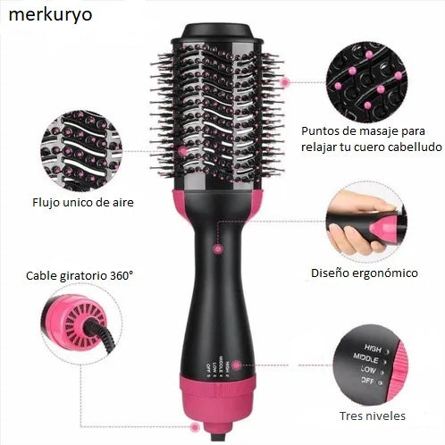 Cepillo GlamBrush® l Cepilla, alisa y seca