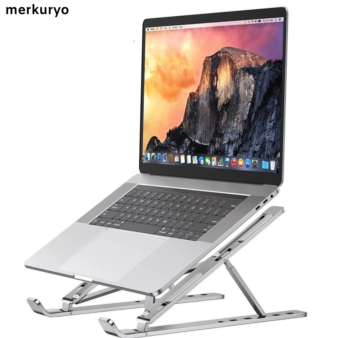 Soporte Plegable Para Laptop Aluminium™ - Mejora tu postura y rendimiento