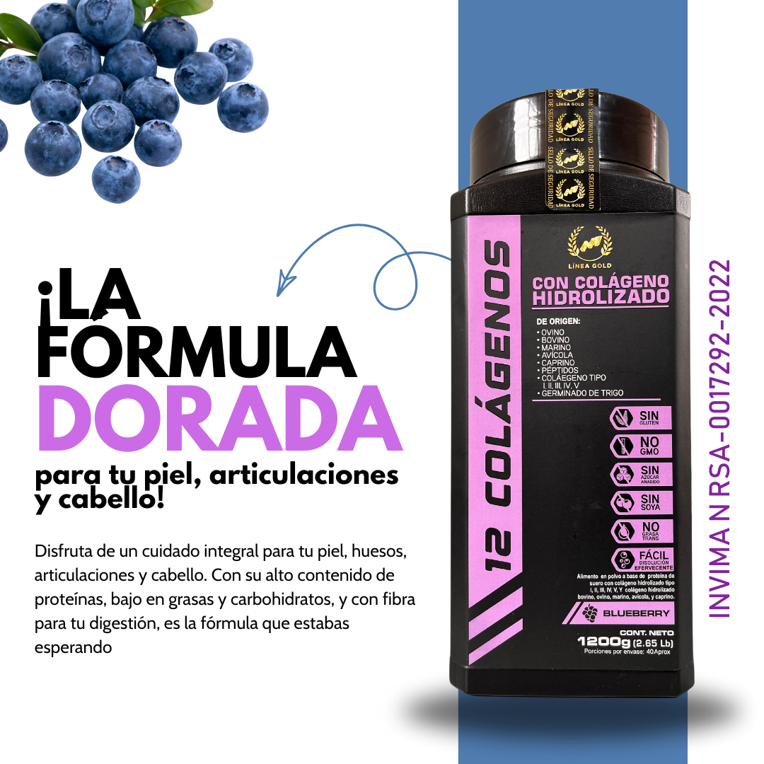 Colageno Premium® 12 en 1 | Hidrolizado
