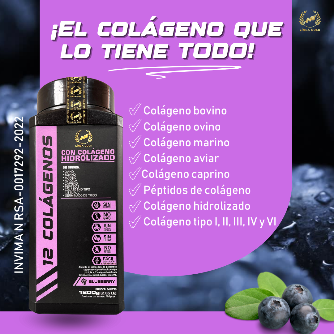 Colageno Premium® 12 en 1 | Hidrolizado