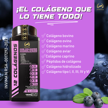 Colageno Premium® 12 en 1 | Hidrolizado